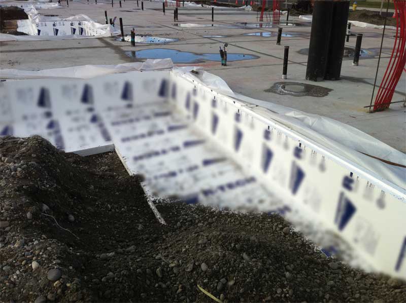 Insulating belowgrade with highperforming expanded polystyrene