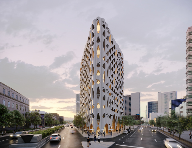 Studio Gang’s design for Denver mixeduse building is inspired by Colorado’s native aspen tree
