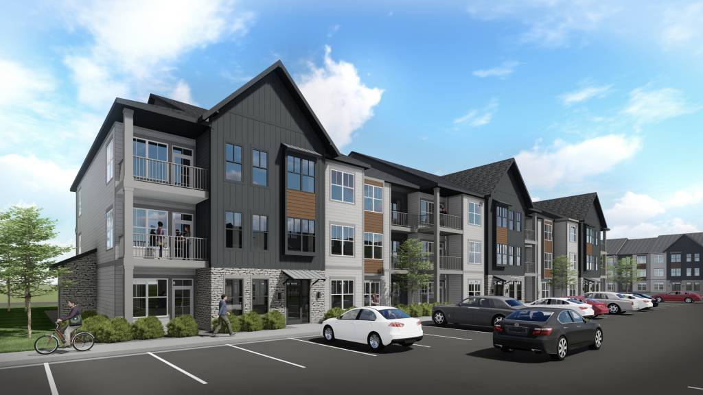 Pittsburgh’s Prism at Diamond Ridge apartment complex can house 336