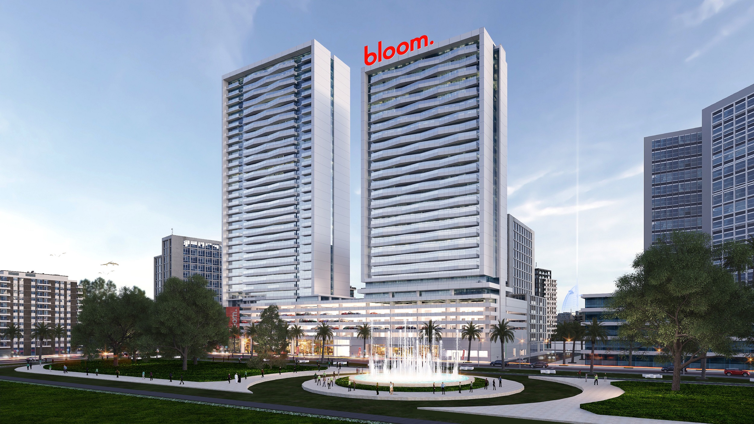 Construction of Bloom Towers 90 complete, Bloom Heights hits 77