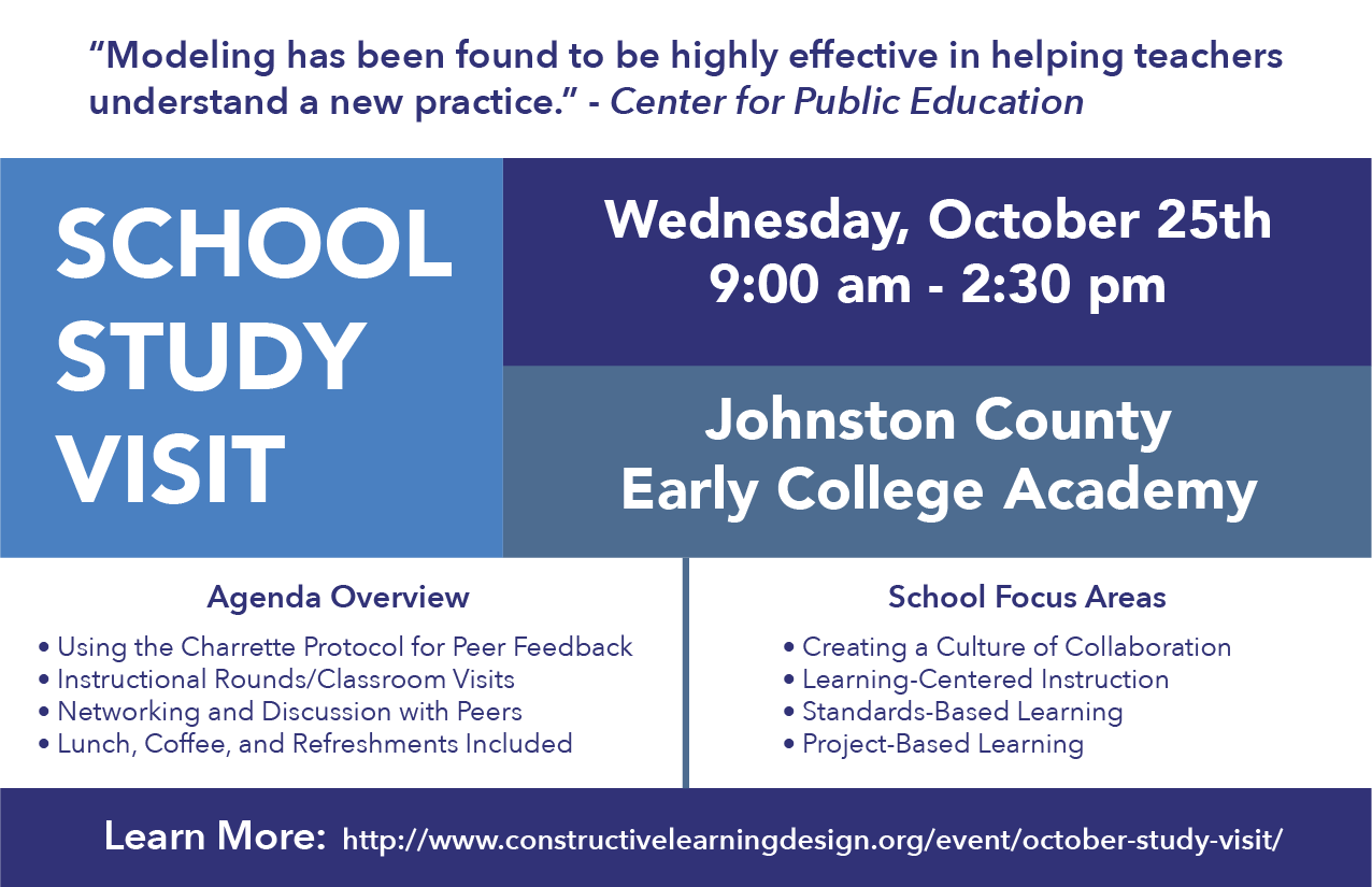 Study Visits and Events Constructive Learning Design