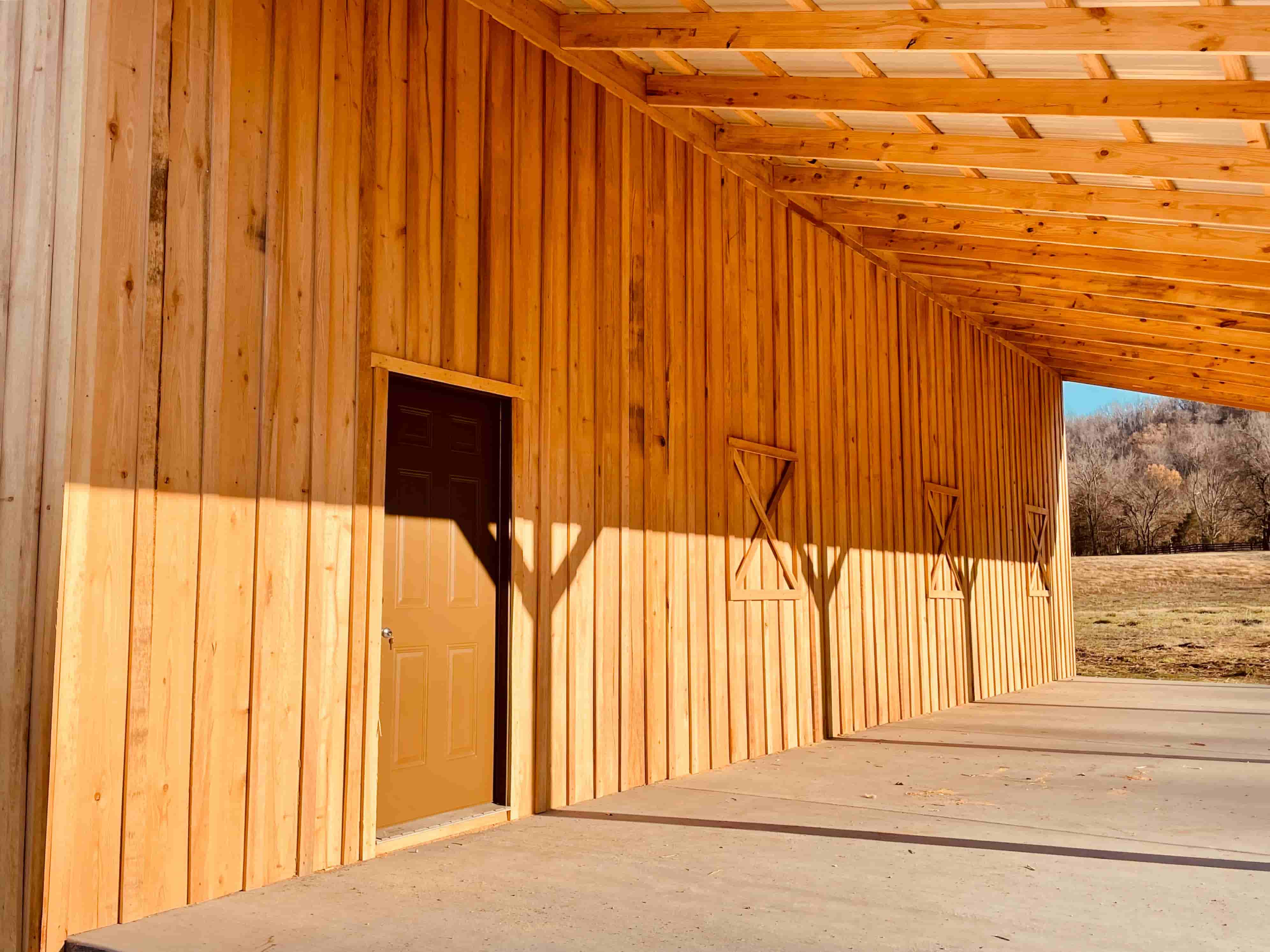 Deluxe Cypress Barn Miller Construction