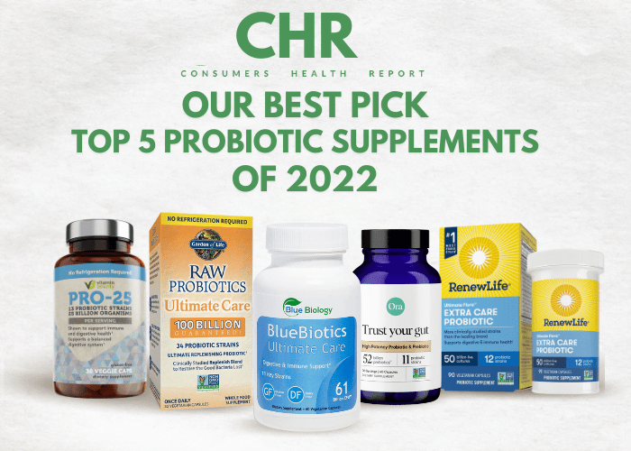 Top Five Probiotics of 2023 Consumer's Health Report