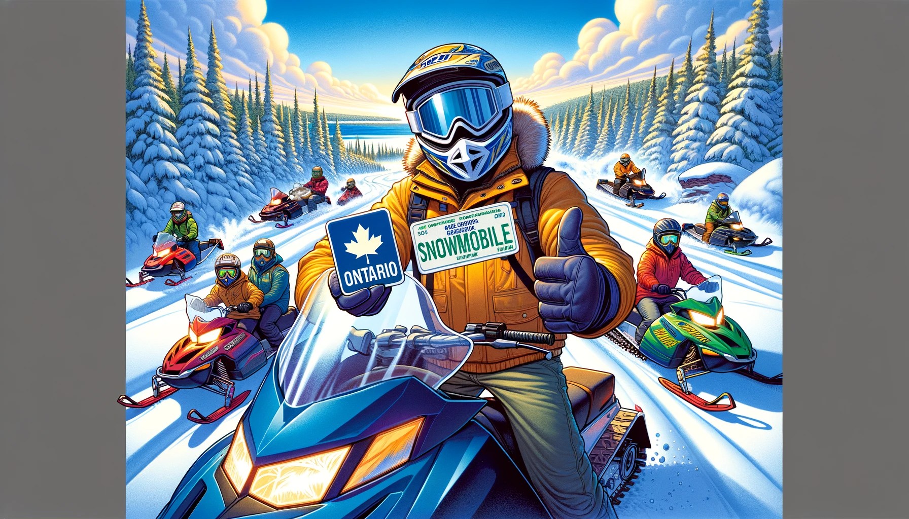 Ontario Snowmobile License