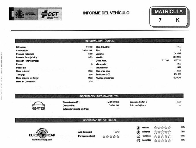 Informe DGT cómo saber si un coche tiene cargas (actualizado 2019)