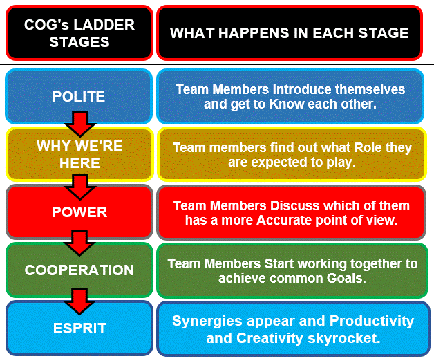 Cog's Ladder explained in a Practical way with Real Examples.