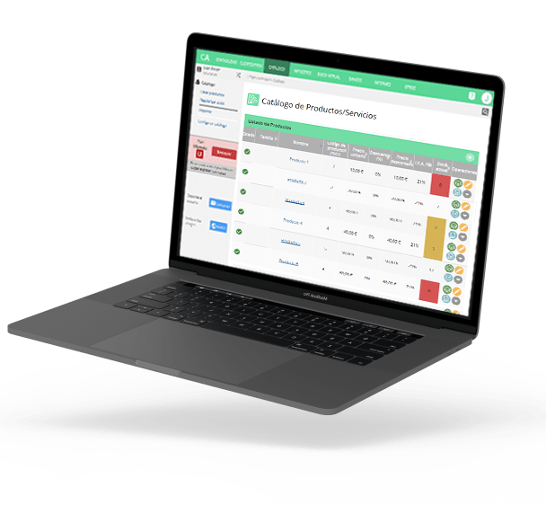 Control de stock para autónomos