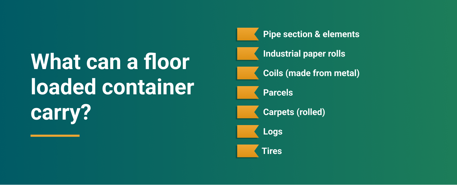 Floor loaded container Types & Uses [+ how to load one]