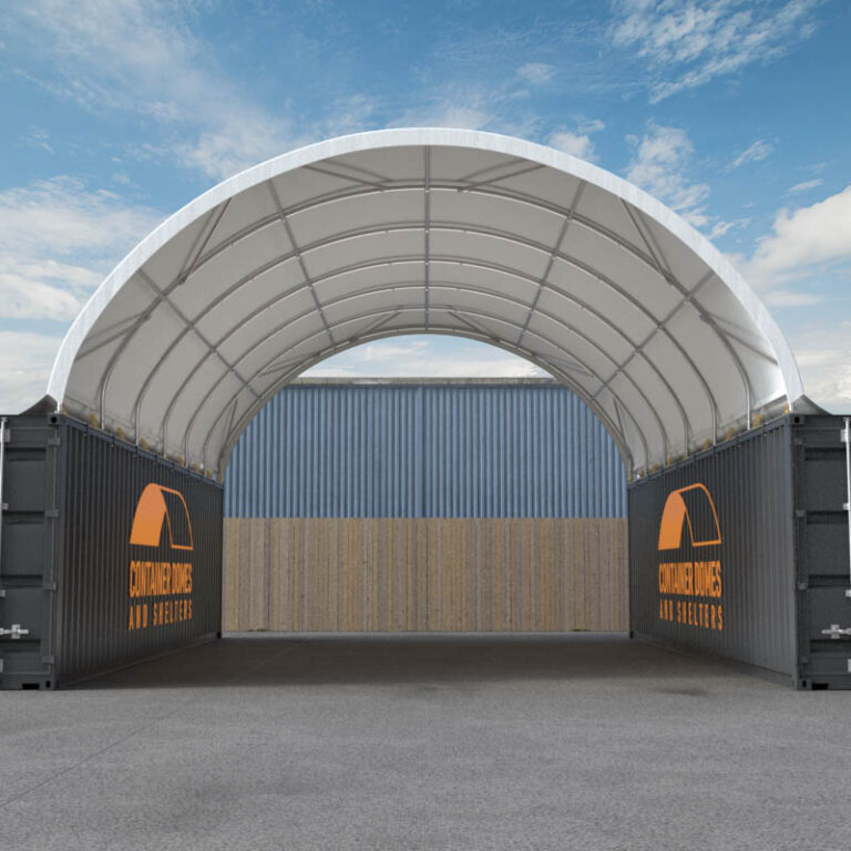 26 x 40ft Container Shelter (8 x 12m) Container Domes & Shelters
