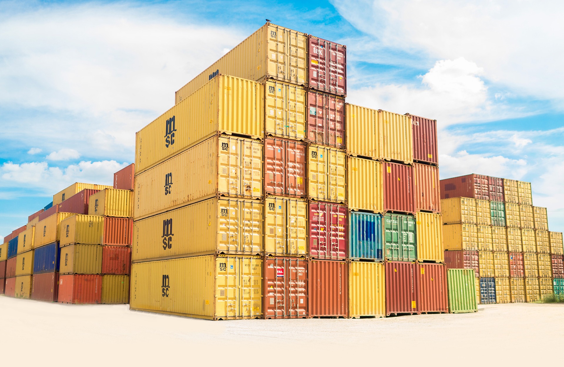 Container Stop describes the types of shipping containers Container Stop