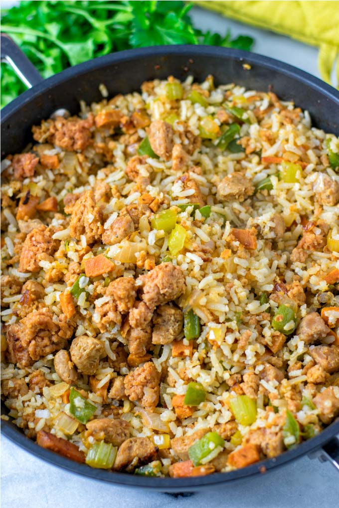 Best Vegetarian Dirty Rice Recipe Besto Blog