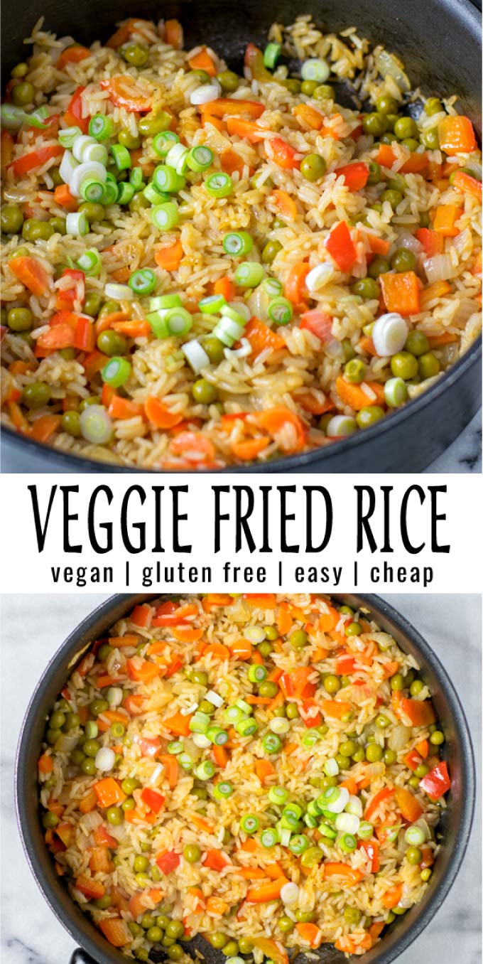 Veggie Fried Rice [vegan] Contentedness Cooking