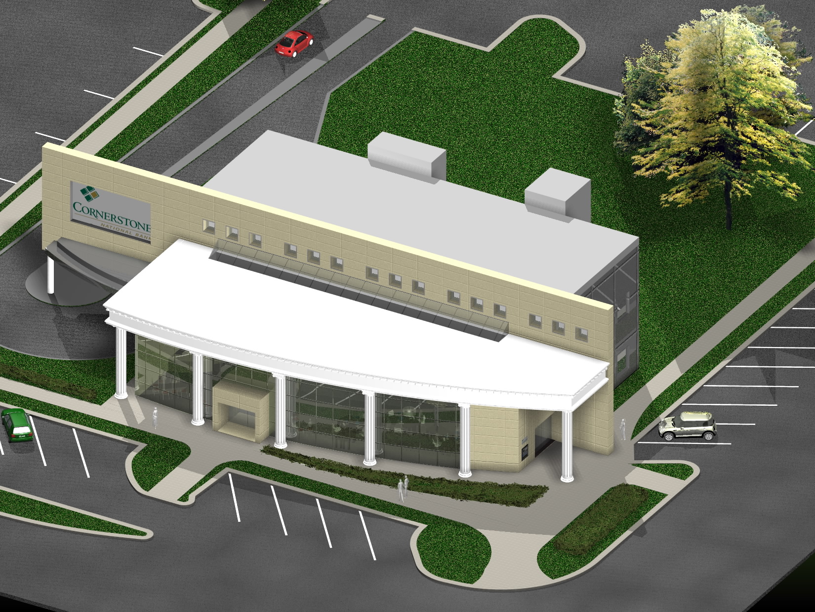 Cornerstone Bank Concept