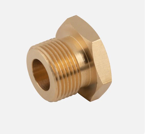Brass BSPP Male Plug Context Pneumatic Supplies