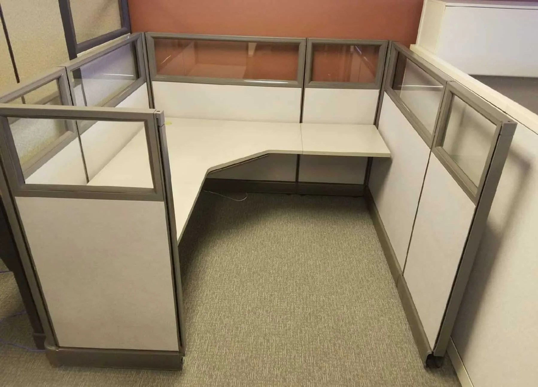 Used Herman Miller AO2 6x6 6x8 8x8 Cubicles Continental Office Group