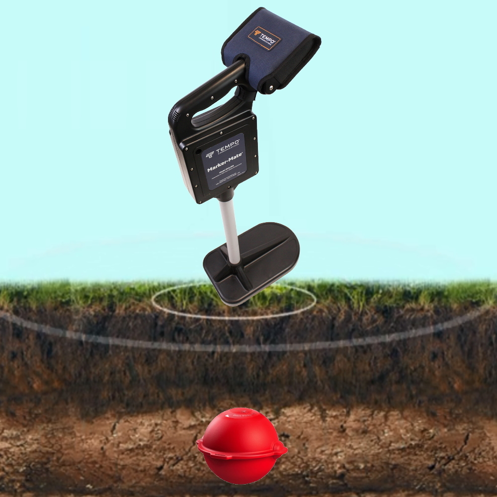 Tempo EML100 MarkerMate Electronic Marker Ball Locator Contractor Essentials Australia