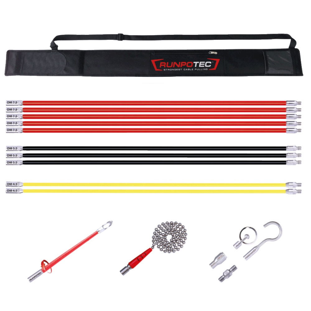 Runpotec RUNPOSTICK Push/Pull Rods 17pc 6mm Thread Contractor