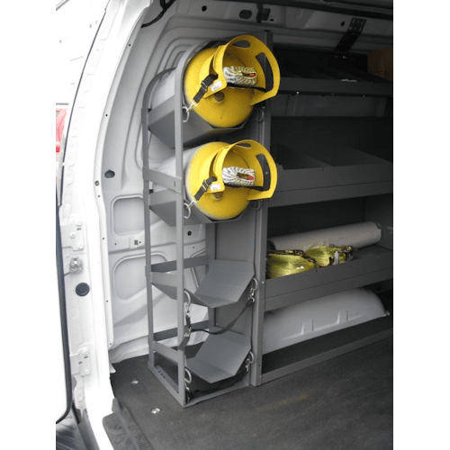 Refrigerant Tank Rack for Commercial Vans