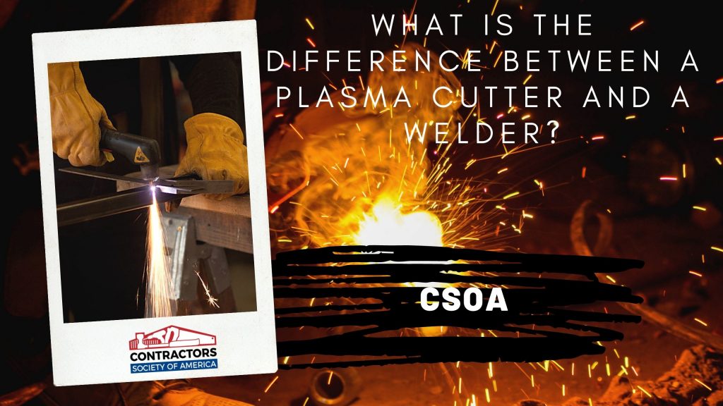 What is the Difference Between a Plasma Cutter and a Welder?