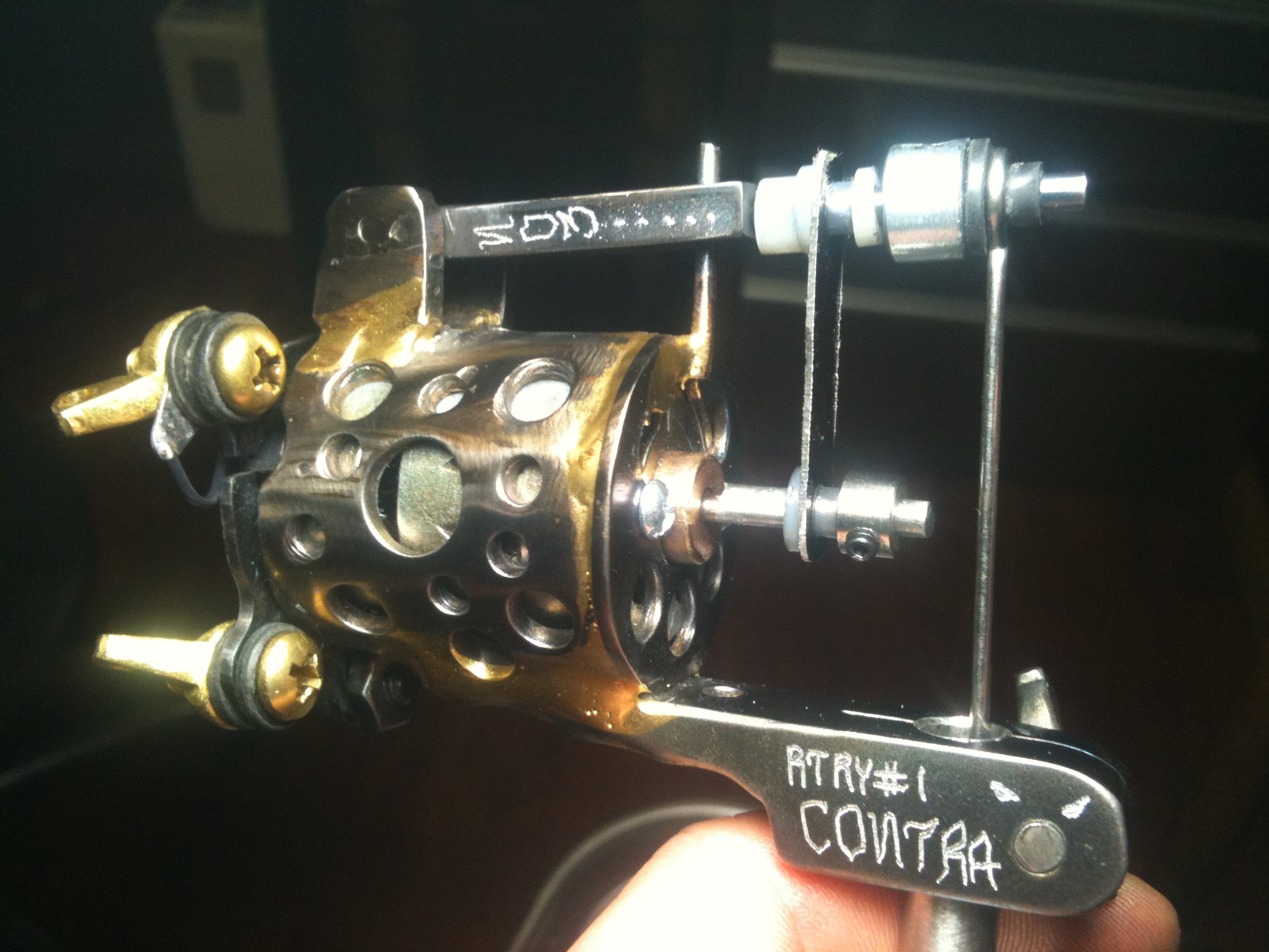 CONTRA TATTOO Hand Made Tattoo Machines (559)4521003 Best tattoo shops