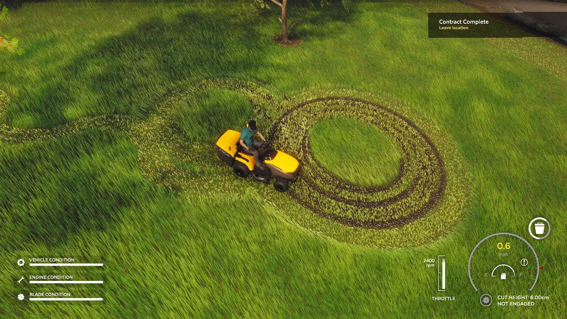 Lawn Mowing Simulator Review Controller Nerds