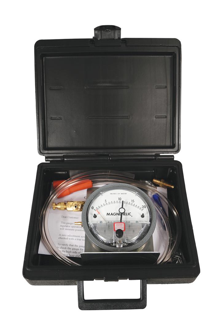 MGK1 Magnehelic Gauge Kit from Controls Inc. Gas Parts