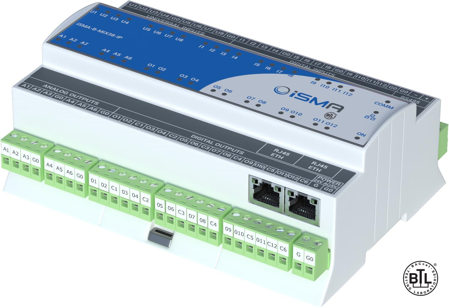iSMA MIX38 Input/Output Module