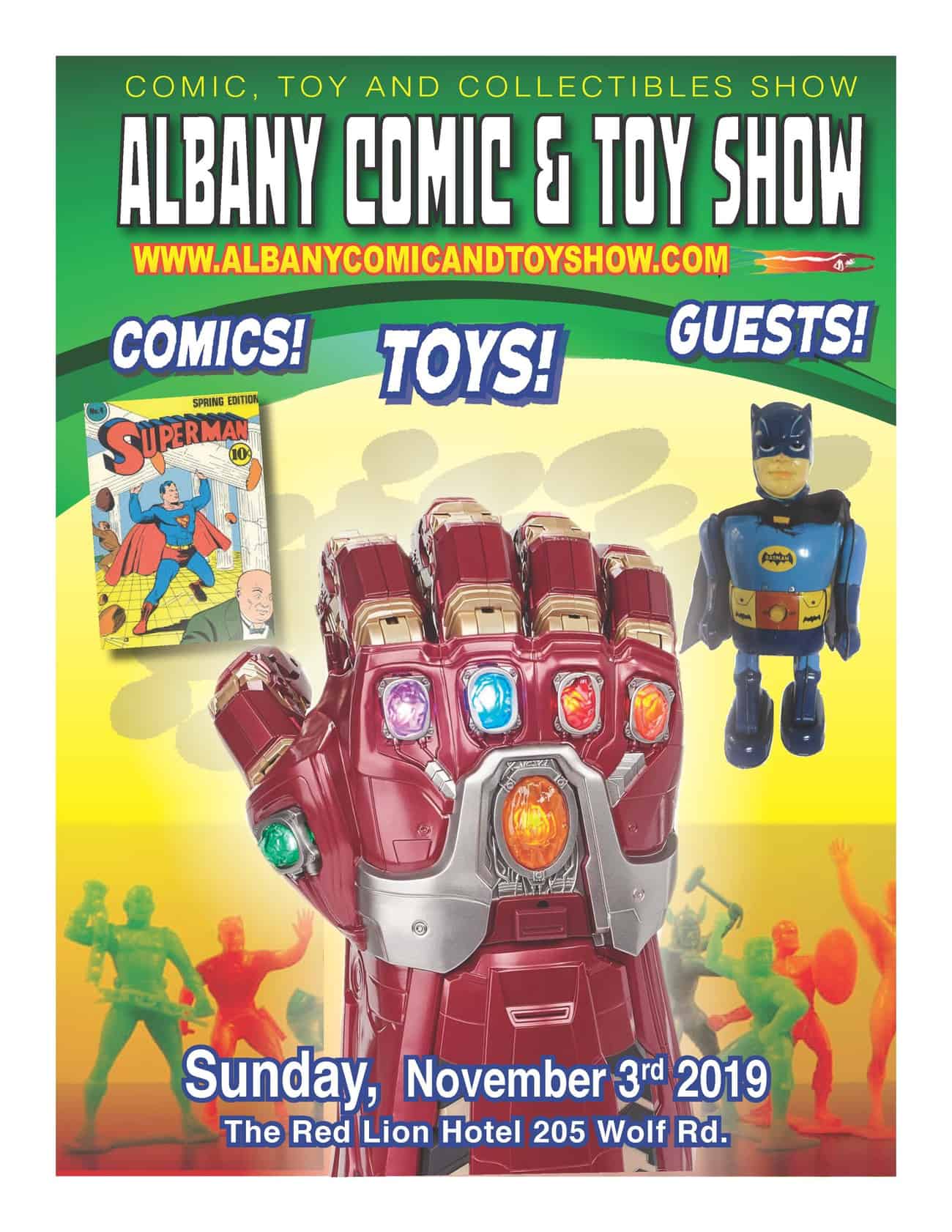 Albany Comic and Toy Show (November 2019) Convention Scene
