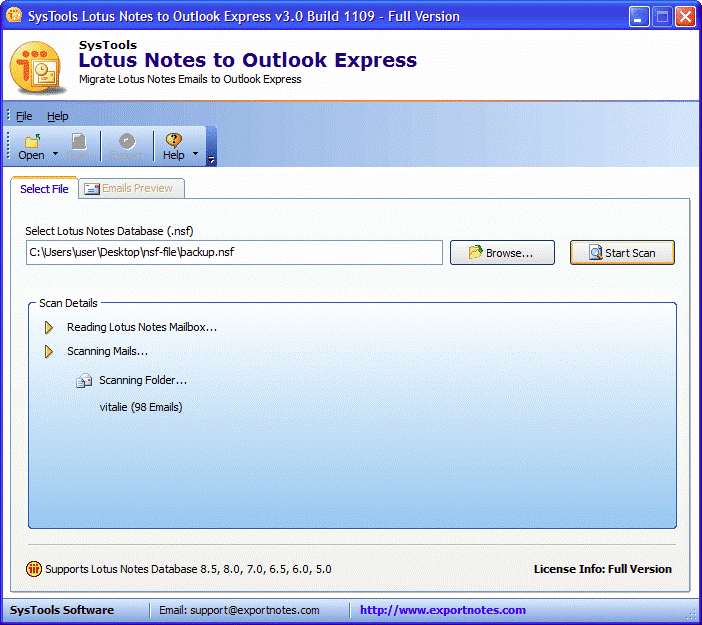Lotus Notes to EML Software to Export Lotus Notes Email to