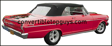 1962-63 Chevrolet Nova and Chevy II Convertible Tops and Convertible