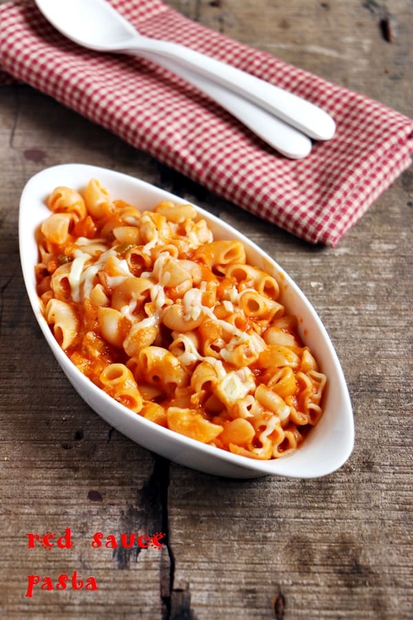Red Sauce Pasta Recipe Pasta In Red Sauce Cook Click N Devour!!!