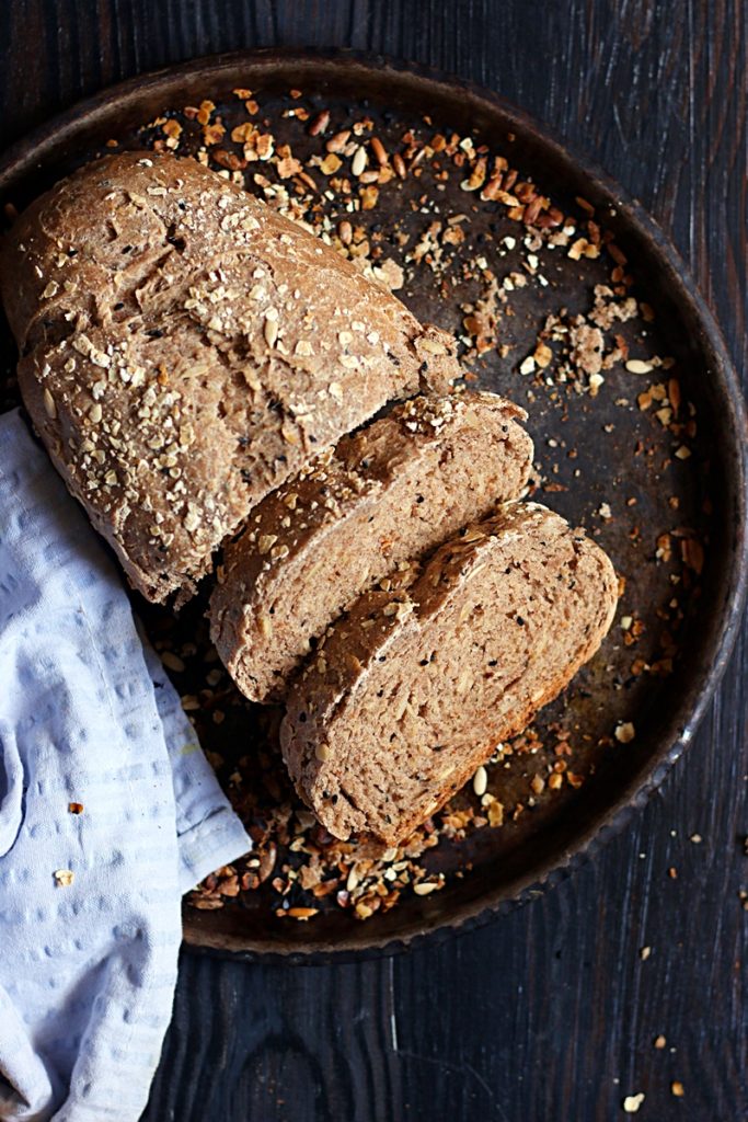 Multigrain bread recipe with seeds