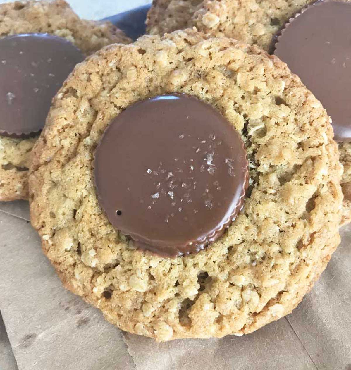 Reese's Thins Sea Salt Peanut Butter Cookies Cookie Madness