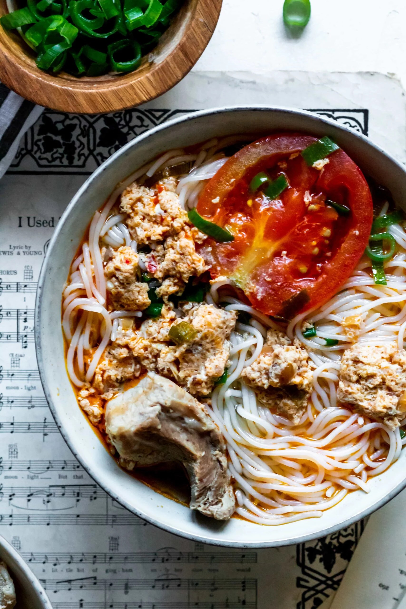 My Mom's Bun Rieu Vietnamese Crab Noodle Soup Cooking Therapy