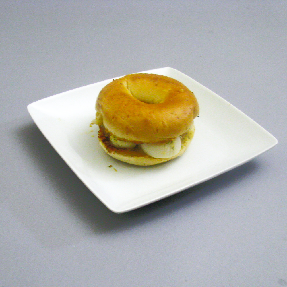 Recipe Garlic Bread Bagel Scallop Sandwich CookingBites Cooking Forum