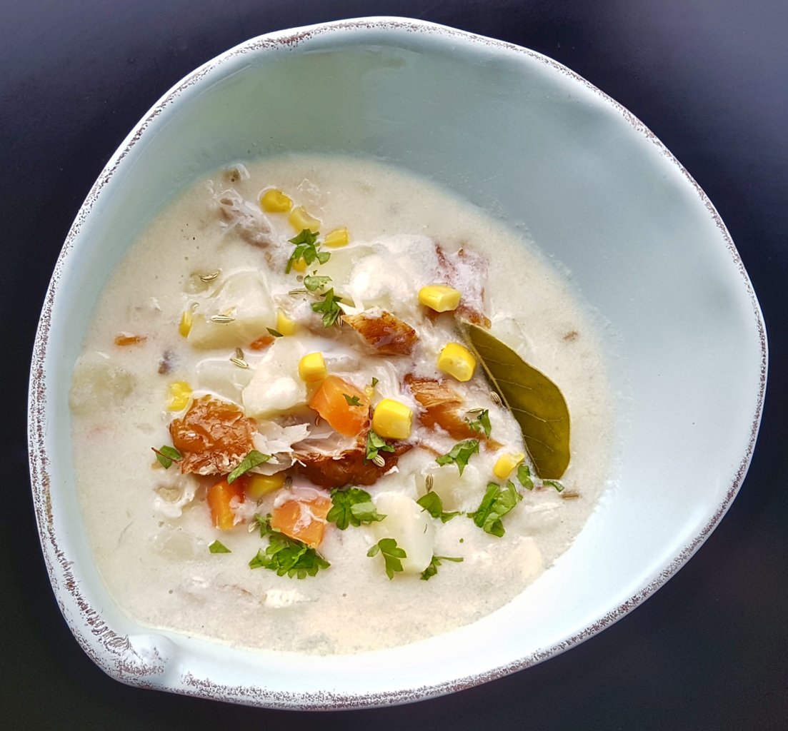 Recipe Smoked Mackerel Chowder CookingBites Cooking Forum