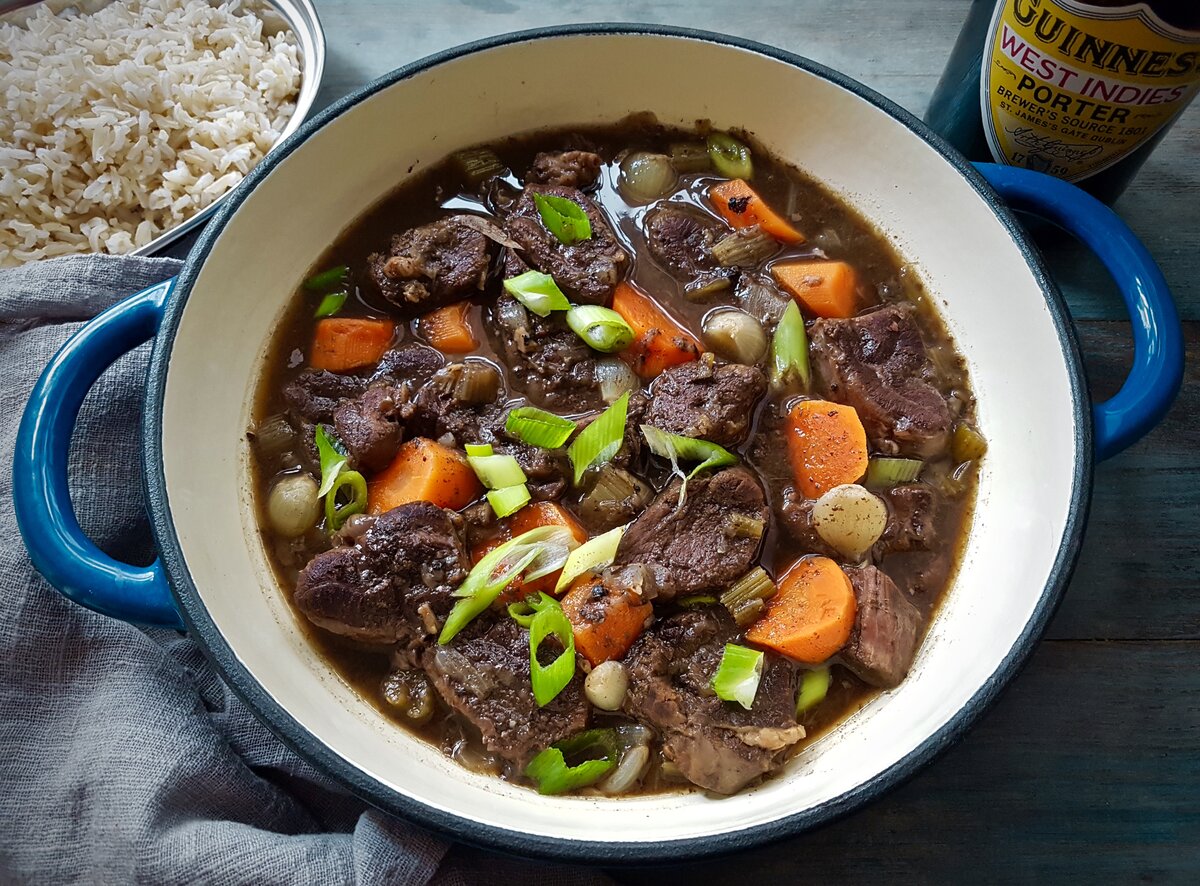 Recipe West Indies style beef stew with porter CookingBites Cooking