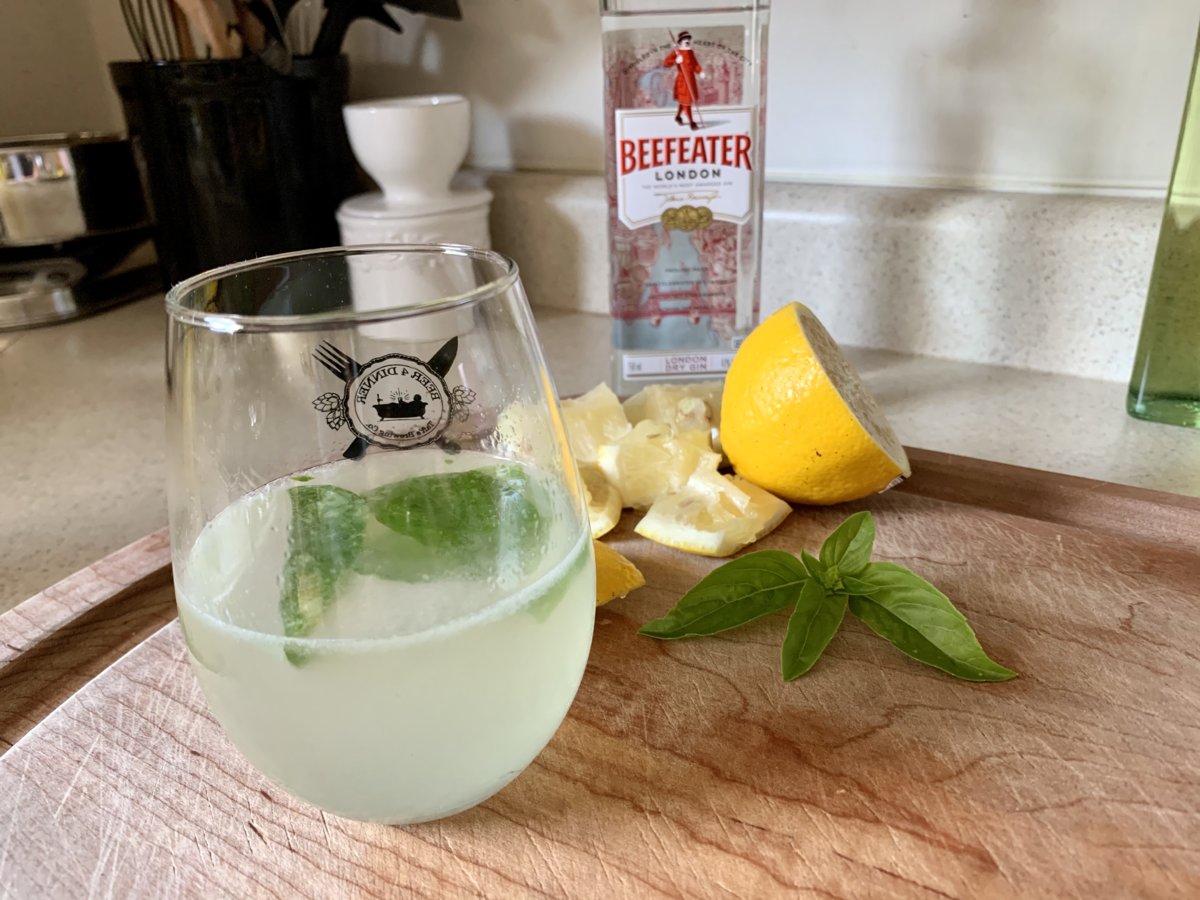 Recipe GinBasil Smash CookingBites Cooking Forum