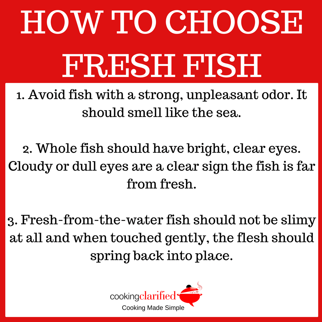 How to Choose Fresh Fish Tip PIN Cooking Clarified
