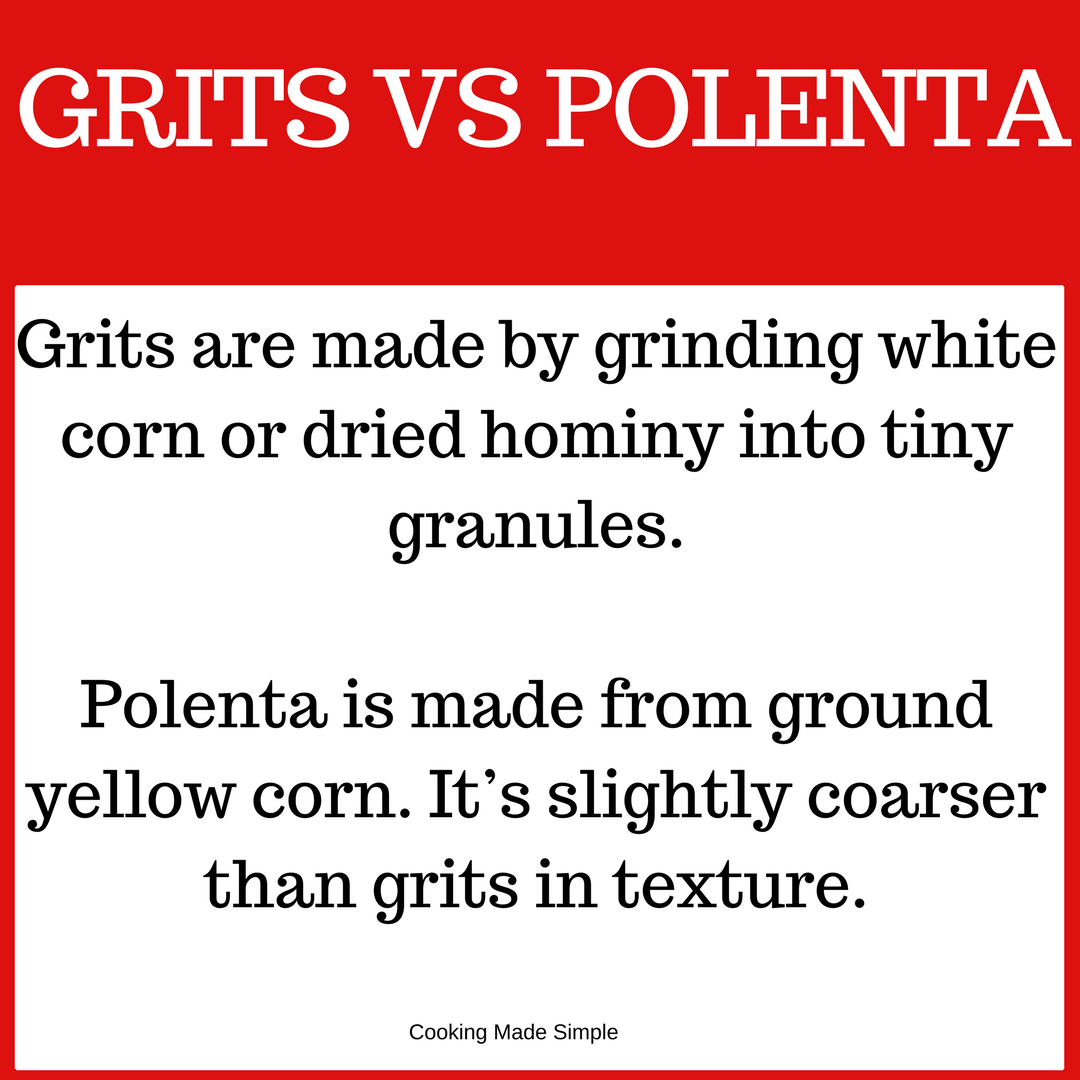 Grits vs Polenta Cooking Clarified