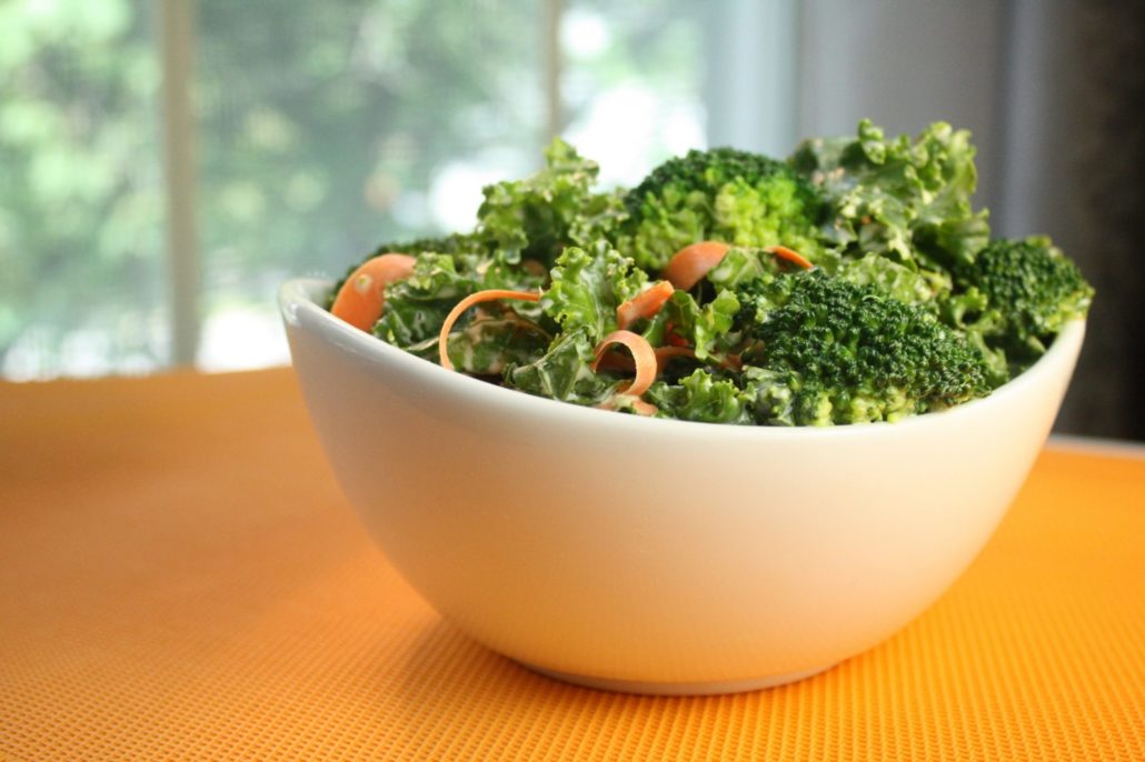 Kale, Broccoli & Carrot Salad Cooking Clarified