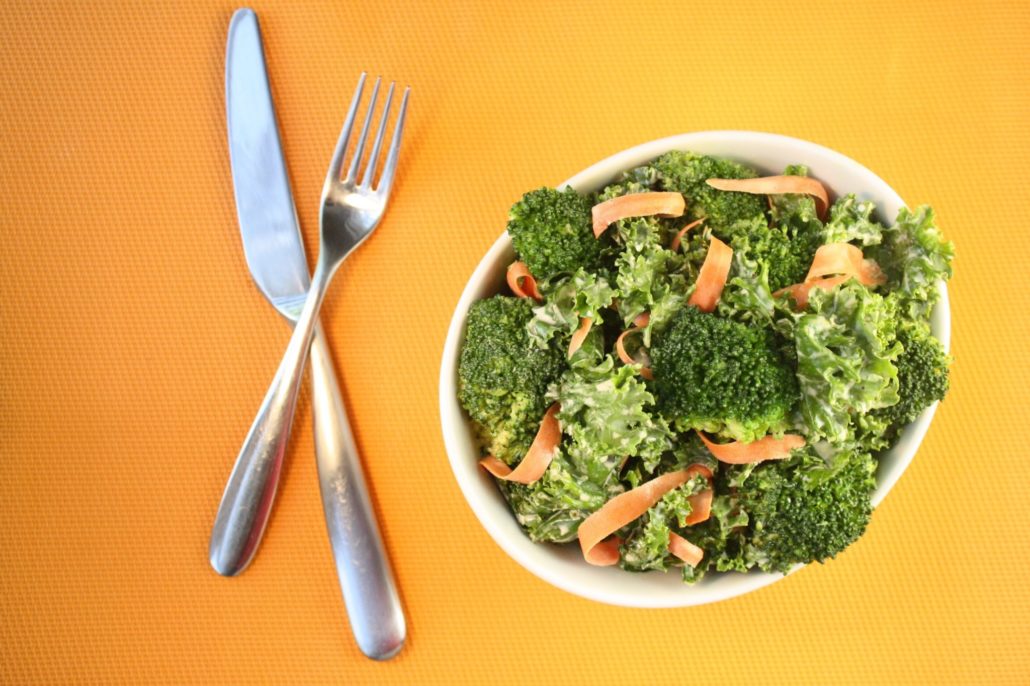 Broccoli, Kale & Carrot Salad Cooking Clarified