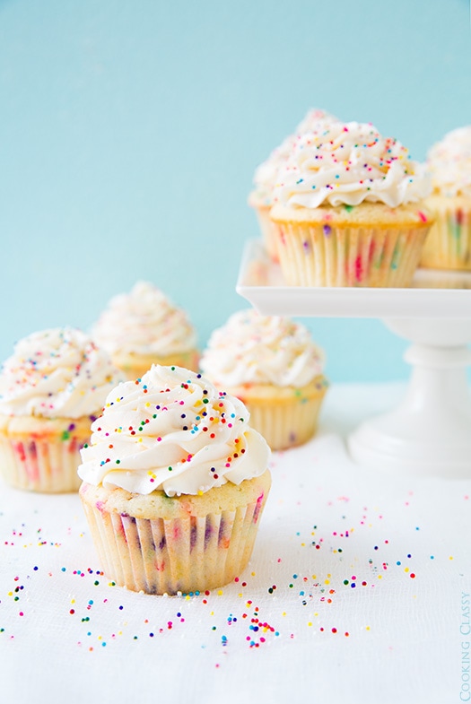 Funfetti Cupcakes Cooking Classy