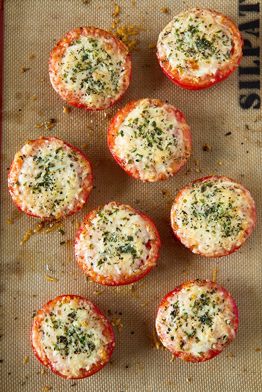 Parmesan and Asiago Cheese Roasted Tomatoes Cooking Classy