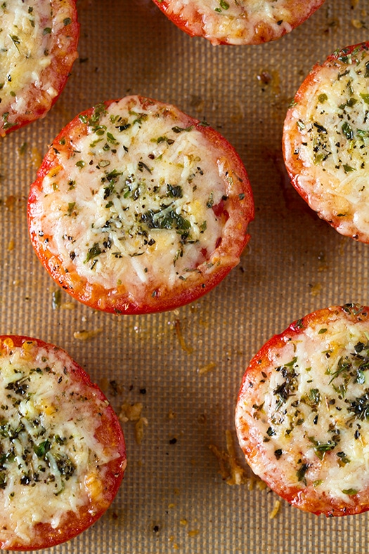 Parmesan and Asiago Cheese Roasted Tomatoes Cooking Classy
