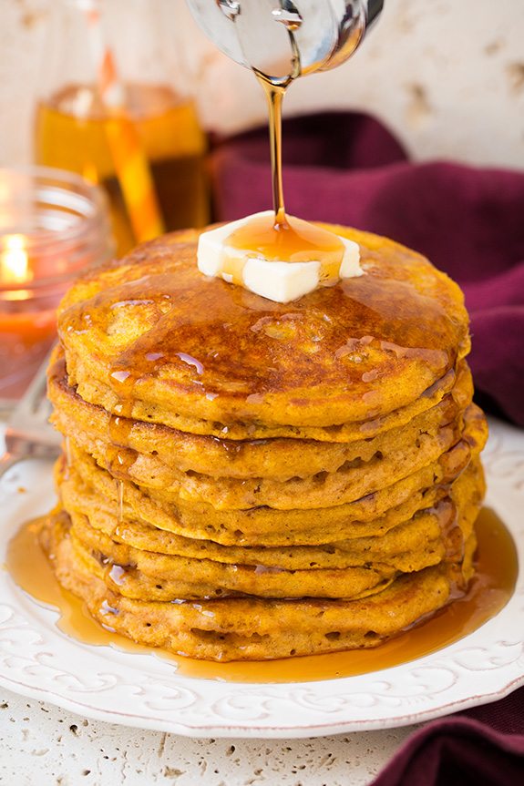 The Best Pumpkin Pancakes Cooking Classy