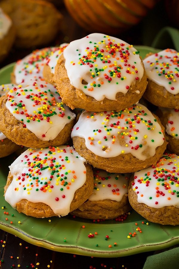 Iced Pumpkin Cookies Cooking Classy