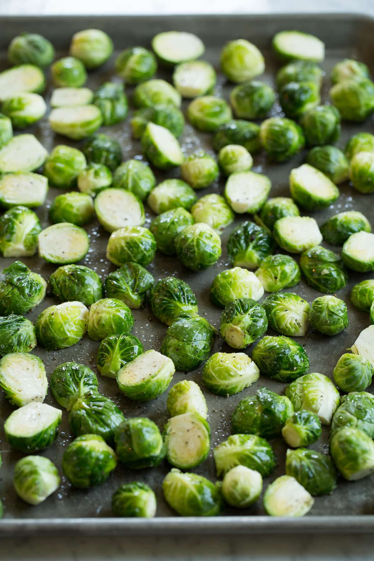 Roasted Brussels Sprouts with Balsamic and Honey Cooking