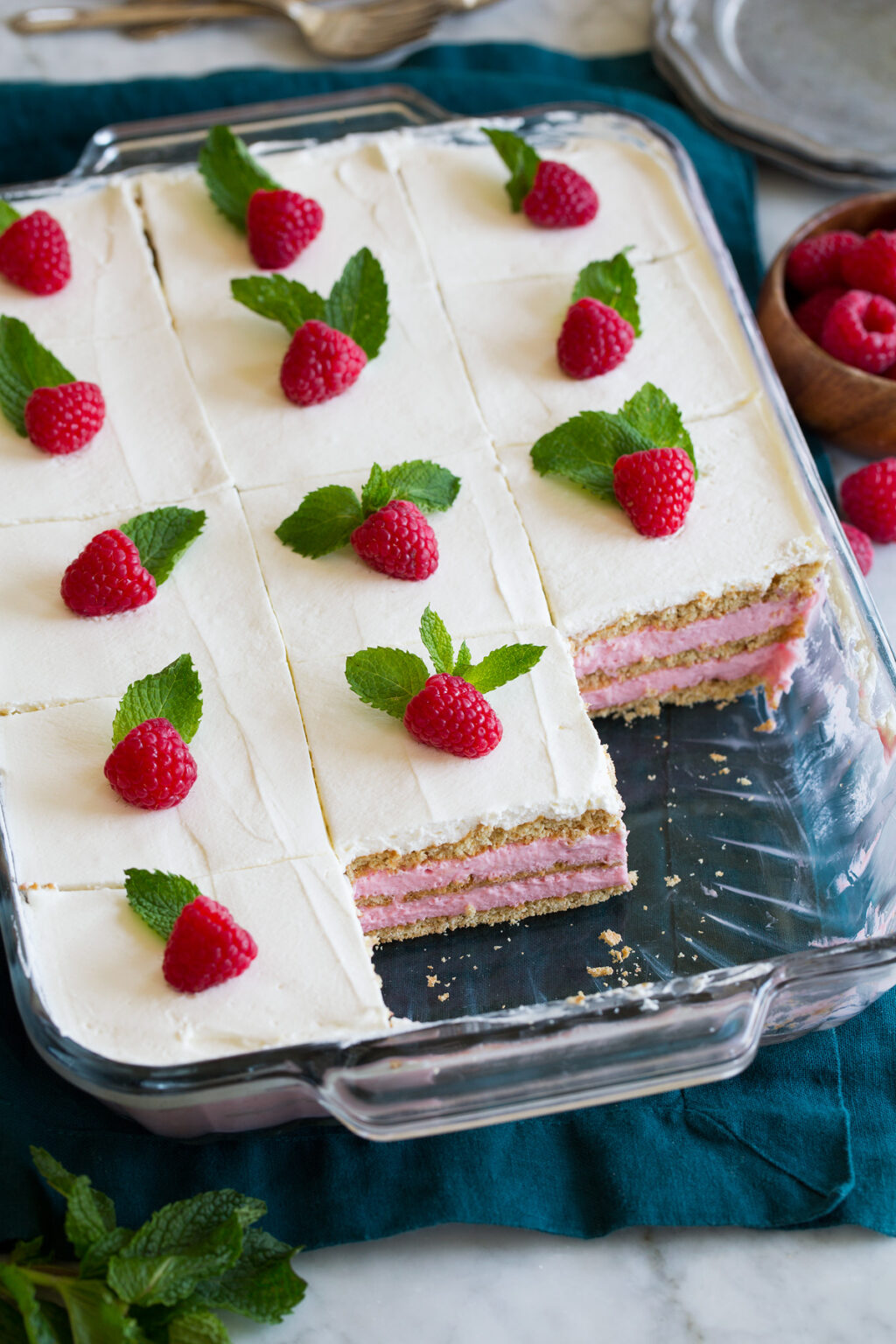 Raspberry Icebox Cake Cooking Classy