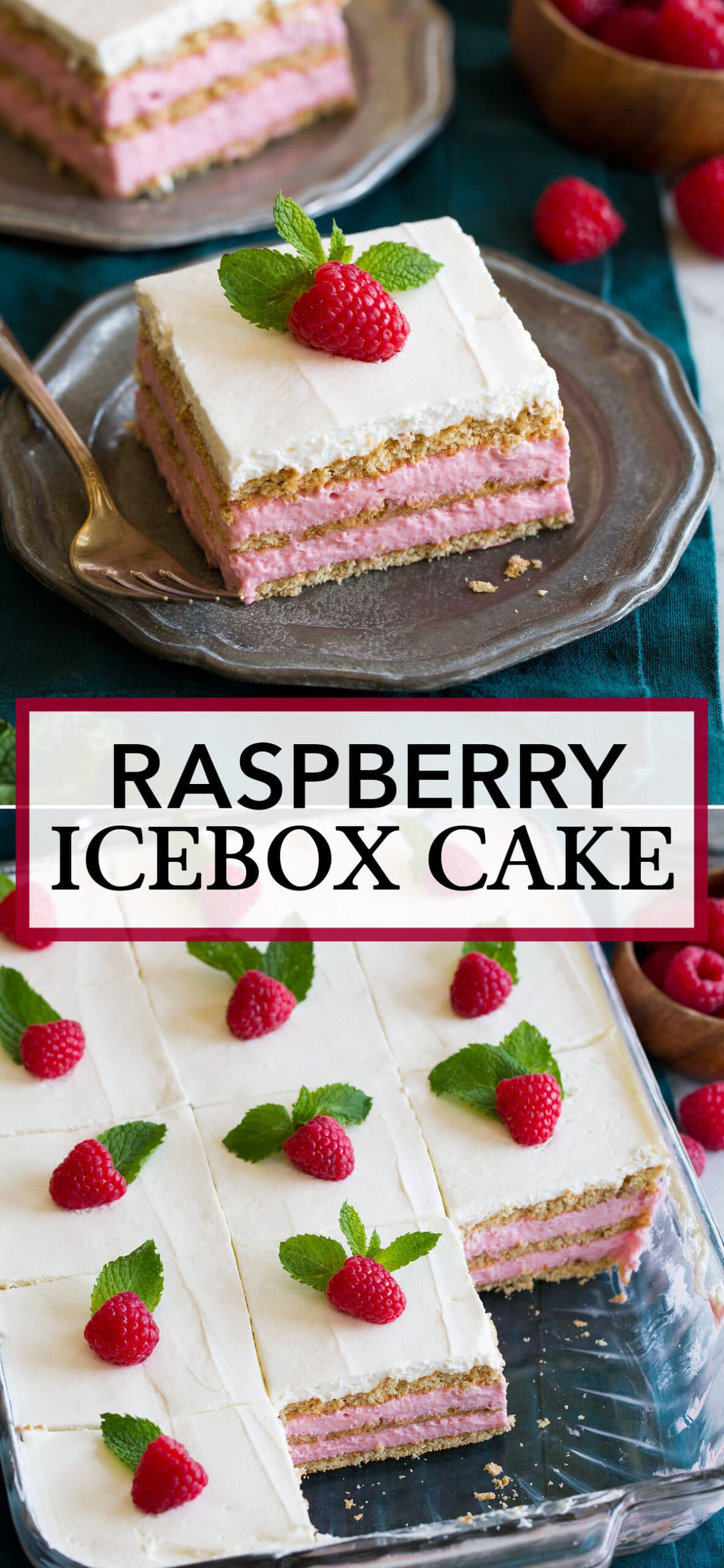 Raspberry Icebox Cake Cooking Classy